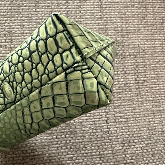 Brahmin Olive Embossed Shoulder Bag